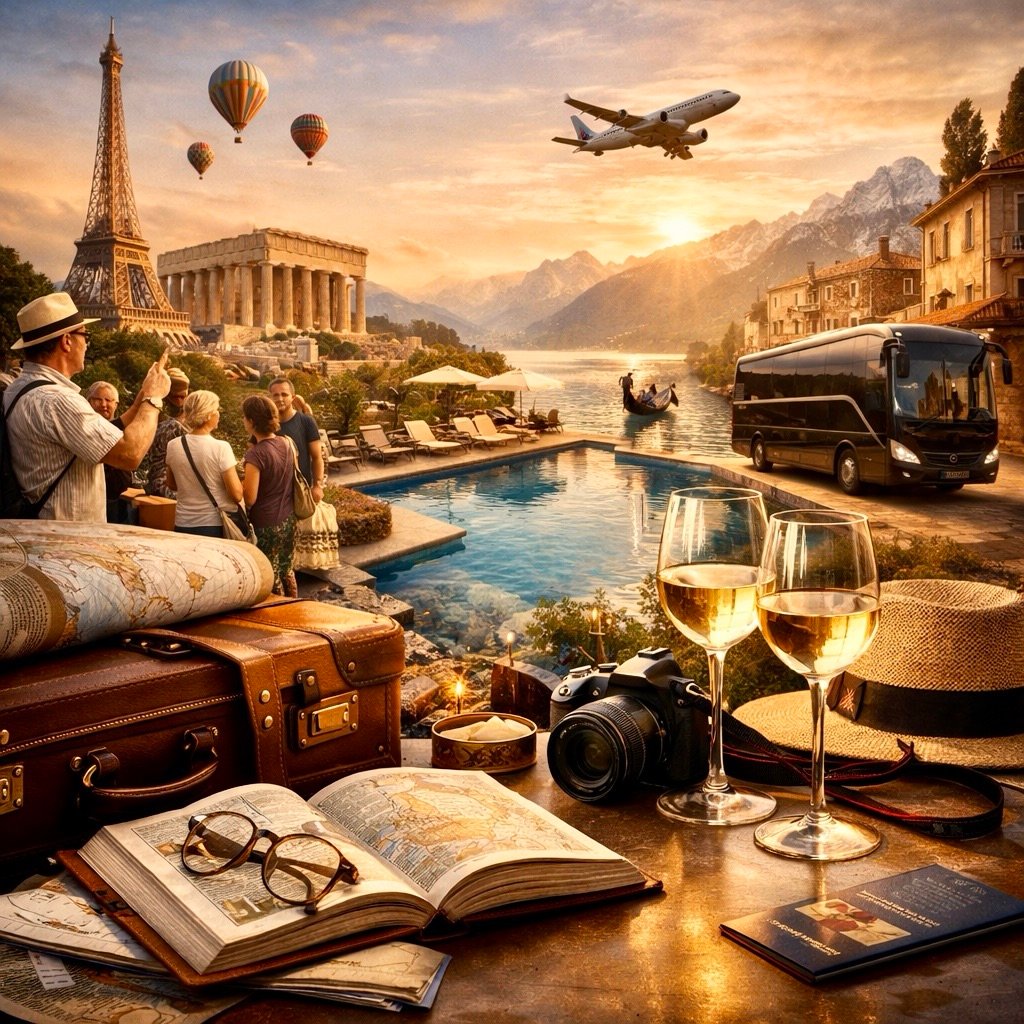 O luxo de viajar melhor: O que realmente sustenta uma grande viagem internacional