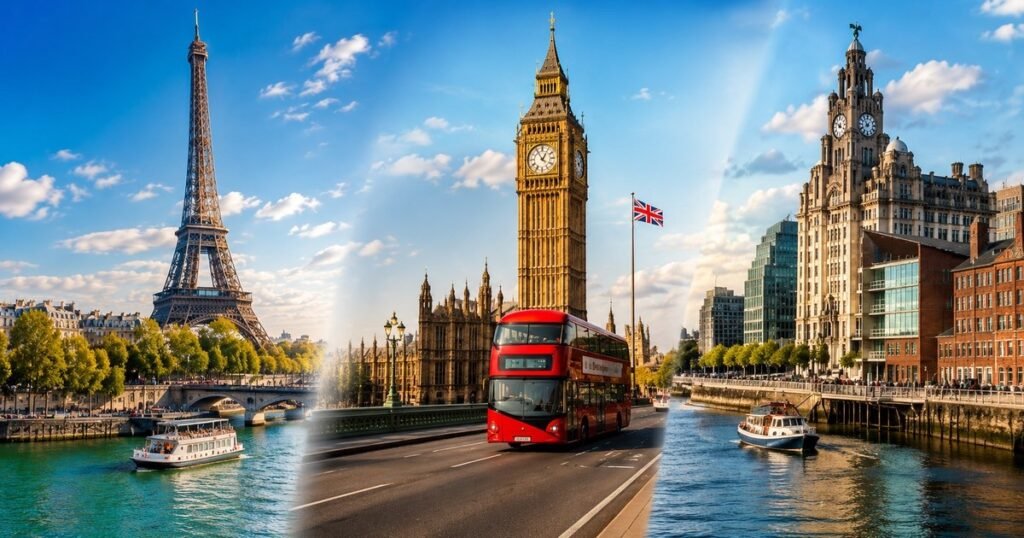 Paris, Londres e Liverpool em grupo: uma viagem internacional para quem quer viver o caminho com tranquilidade