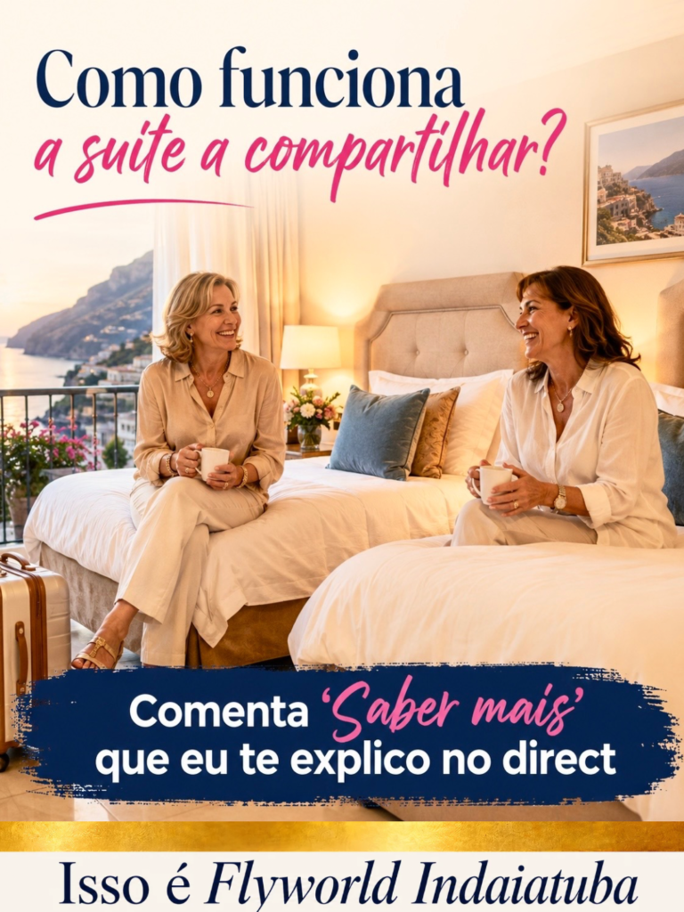 Como funciona a suíte a compartilhar?