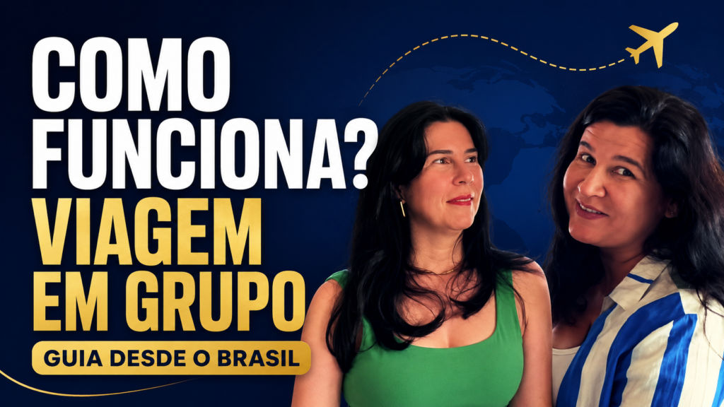 Como funciona uma viagem em grupo?