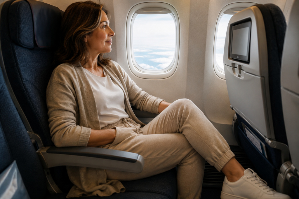 Como Escolher uma Roupa Confortável para Viajar de Avião
